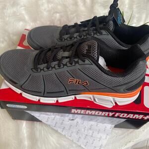 FILA Men's Athletic Sneakers with Memory Foam Size 10.5